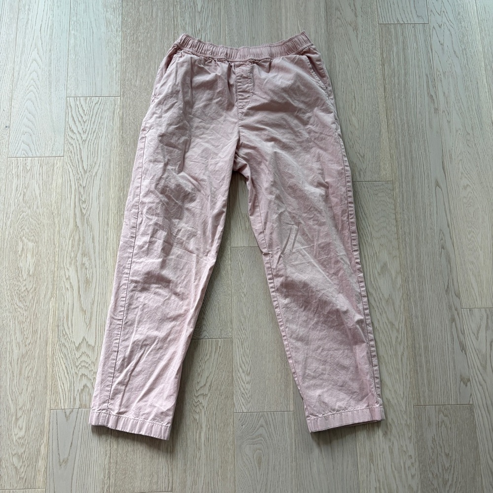 Uniqlo Cotton Pink Pants - Small
